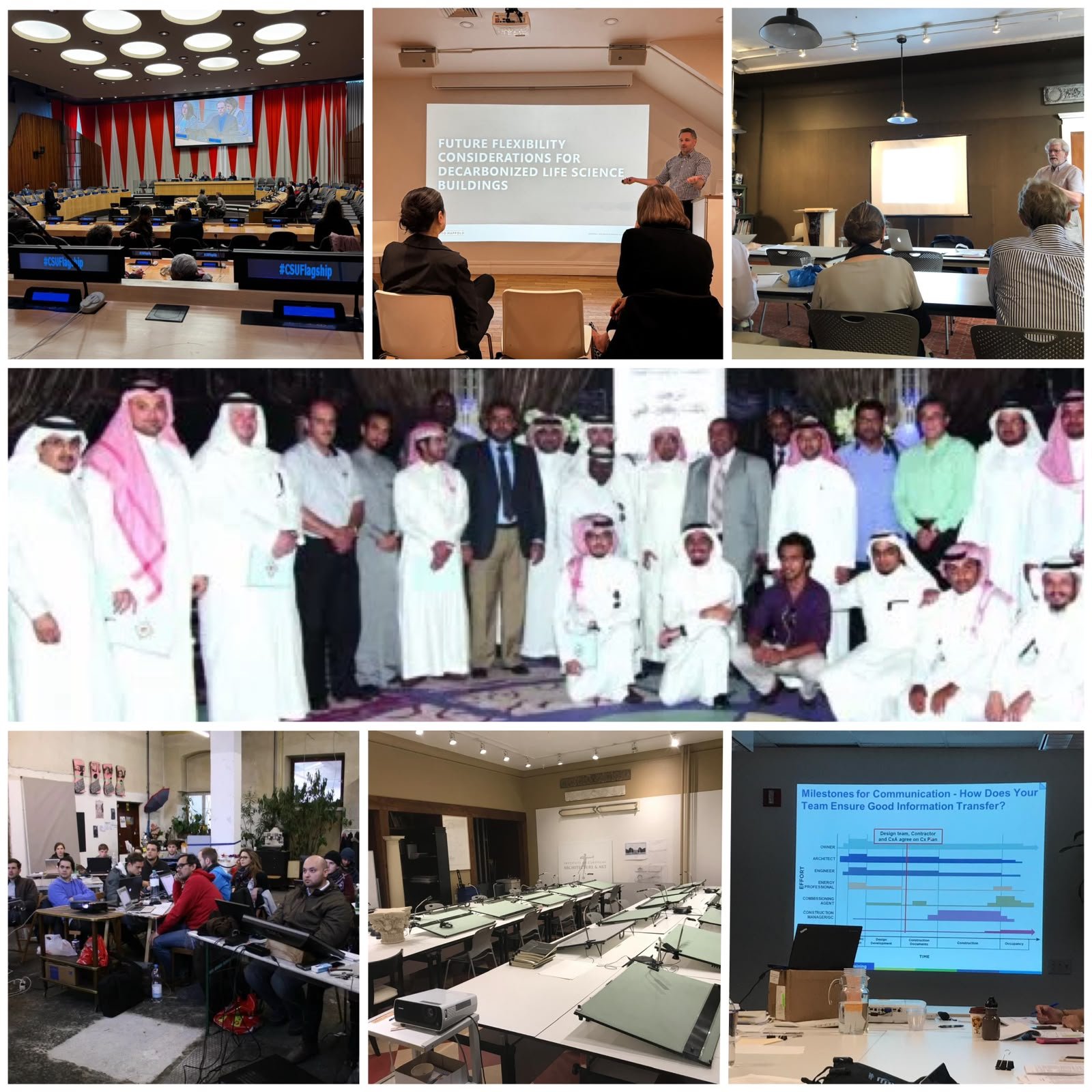 Ibrahim Joharji United Nations sustainability conference New York Vienna classical architecture fellowship Saudi Council of Engineers project management diploma